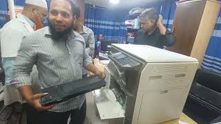 Sharp Photocopier Price in Bangladesh  sharp AR7024 photocopy machine fully installation Manuel [upl. by Aisyle]