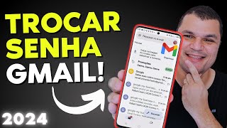 Como TROCAR A SENHA DO GMAIL ESQUECIDA no celular em 2024 [upl. by Sisson]