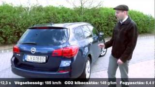 Opel Astra Sports Tourer 16 Enjoy teszt [upl. by Cote]