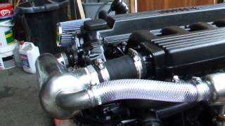 BMW 175HP MARINE DIESEL 6 CYLINDER TURBO INTERCOOLED [upl. by Uziel205]