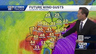 Tropical Depression formswhen heavy rain winds reach Southeast Georgia Lowcountry [upl. by Renata60]