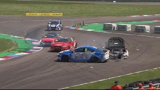 BTCC Crashes 2018 [upl. by Aynom315]