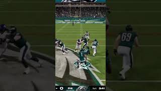 Like if u think u can do this They actually added Saquon’s backward hurdle to madden 25 [upl. by Airol]