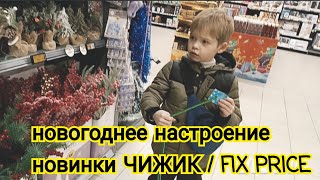 ВЛОГ  Новогоднее настроение 🎄 Новинки ЧИЖИК  FIX PRICE 👍 091124 [upl. by Hong726]