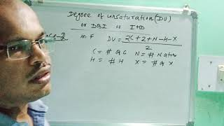 Degree of unsaturation DU of organic compound [upl. by Hgielrak]