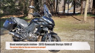 Kawasaki Versys 1000 LT  Used motorcycle review [upl. by Mehelhteb]