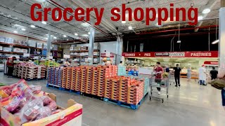 Let’s go grocery shopping  ගෙදරට අවශ්‍ය බඩු ට්කක් ගන්න යමු  shopping  America [upl. by Gnauq]