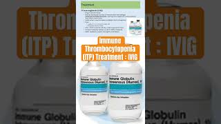 Immune Thrombocytopenia ITP Treatment  IV Immunoglobulin IVIG itp immunethrombocytopenia [upl. by Brunhild825]