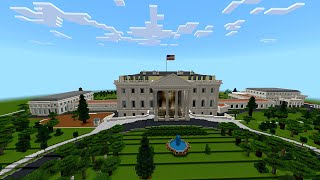 Official Trailer Das Weiße Haus Minecraft  White House Minecraft [upl. by Malissia]