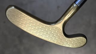 Bullseye Putter Restoration with Laser Engraving  DEUS Golf Co [upl. by Solegnave942]