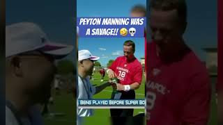 Peyton Manning was a SAVAGE 😅 [upl. by Collayer]