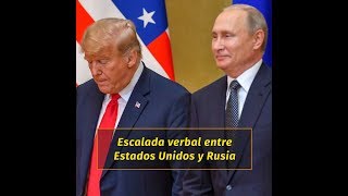 Escalada verbal entre EEUU y Rusia [upl. by Enirtak]