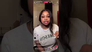 Ashleigh Summers on Live reacting to Jayshaun’ video [upl. by Ida30]