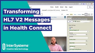 Transforming HL7 V2 Messages in Health Connect [upl. by Nade412]