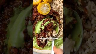 Chipotle Lentils 🔥  SO VEGAN recipe veganreceipes veganrecipies veganfood vegandiet cooking [upl. by Ibocaj]