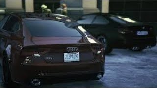 audi rs7 vs police chase [upl. by Asilla945]