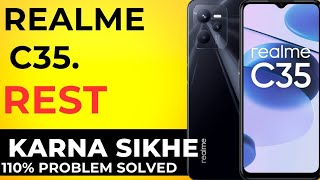 Realme c35 factory reset kaise kare  Realme c35 reset kaise kare  in Hindi 2024All solution [upl. by Junius]