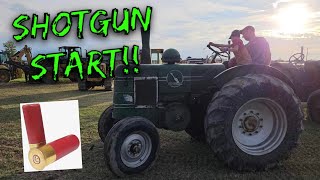 How to Start a Field Marshall tractor [upl. by Gen]