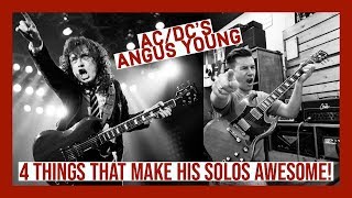 ACDCs ANGUS YOUNG 4 Things that make HIS Solos AWESOME [upl. by Waite912]