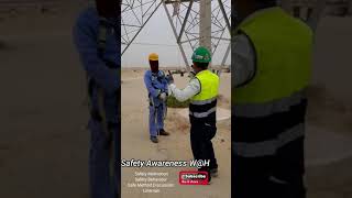 Safety Motivation to Lineman Work at height preventionRisk Discussion with workershort P2 [upl. by Niko156]