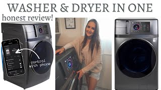 WASHER DRYER ALL IN ONE  Honest Review Not Sponsored  GE UltraFast AllInOne Unit  Ventless [upl. by Gamaliel]