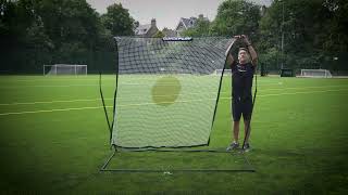 HOW TO Setup the QUICKPLAY SPOT Rebounder 7x7ft [upl. by Sined]