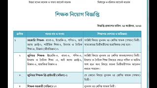 KC Model School and College Job Circular  50 Seats  Assistant Teacher  Junior Teacher13 Nov 24 [upl. by Nyllij185]