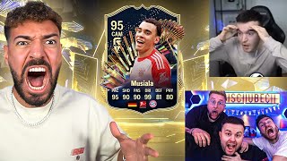 Wakez REAGIERT auf die BESTEN BUNDESLIGA TOTS PACKS von DEUTSCHEN FIFA YOUTUBERN😱🔥 [upl. by Petrina468]