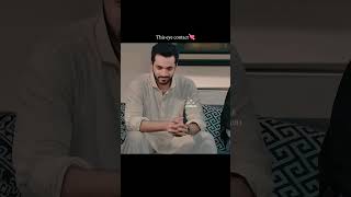 The way he blushed 💕 hayeee 💘 wahajali yumnazaidi yumhaj terebin qarzejaan mein ❣ [upl. by Olraced]