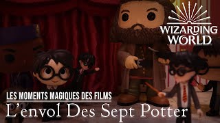 Harry Potter  Les Moments Magiques des Films  LENVOL DES SEPT POTTER  WB Kids [upl. by Eytak]