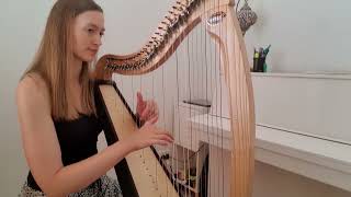 The Purple Bamboo Trad arr Samuel Milligan  Harp AMEB Grade 1 [upl. by Frederica]