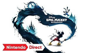 Disney Epic Mickey Rebrushed  Announcement Trailer  Nintendo Switch [upl. by French]