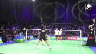 Danish Championships 2014 · MD Final  ConradKolding vs DaugaardChristiansen [upl. by Artsa]