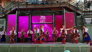 Verkhovyna School of Dance  Hopak Disneyland Performance 2018 [upl. by Emlen]