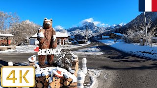 Bernex France  Winter 2022【4K】 [upl. by Allisan871]