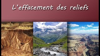 Cours TS  Leffacement des reliefs [upl. by Bergquist]