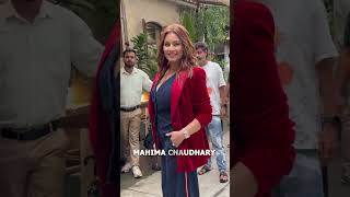 Mahima Chaudhry and Anupam Kher join forces to promote their latest OTT film mahimachaudhry [upl. by Nodnahs]