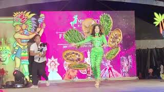 Beauty Queen TRIPS amp BREAKS HER COSTUME during Miss Bato 2024 Festival Costume Show [upl. by Sonnie]