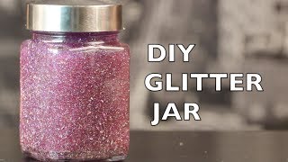 DIY How To Make A Glitter Jar [upl. by Mixie]