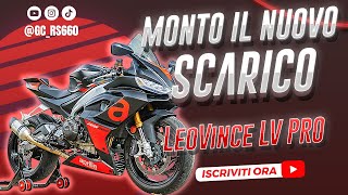 LeoVince LV PRO  Montaggio scarico e prima accensione APRILIA RS 660  GC RS660 [upl. by Tisdale]