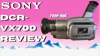 Review Sony DCRVX700 From 1995 [upl. by Philipp77]