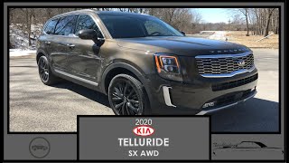 2020 Kia Telluride SX V6 AWDWalk Around VideoIn Depth ReviewTest Drive [upl. by Drareg232]