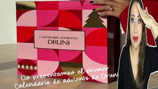 CALENDARIO DE ADVIENTO DRUNI 🥁SPOILER DE LOS PRIMEROS PRODUCTOS VALORADO EN 150 EUROS POR 2995 [upl. by Nosreve]