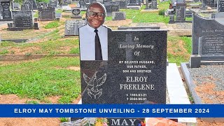 Elroy May tombstone unveiling [upl. by Orlina156]