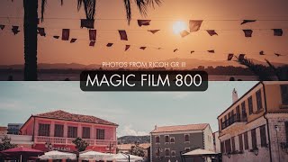 Magic Film 800  A FREE Preset  Ricoh GR III [upl. by Ecnerrot560]