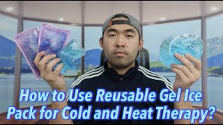 How to Use Reusable Gel Ice Pack for Cold and Heat Therapy [upl. by Charlene]