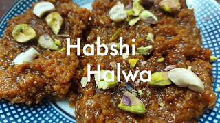 Habshi HalwaMultani Sohan Halwa recipeHappy Foodie [upl. by Hubie156]