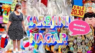 Sarojini Nagar Market🛍 Thick Girl Friendly  Latest September 2021 Collection Vlog Gurishq Kaur [upl. by Aneeb394]