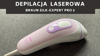 Depilacja laserowa Braun SilkExpert Pro 3 [upl. by Any]