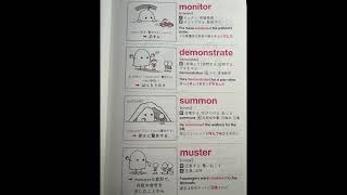 1分語源英単語⑦ mon編2 [upl. by Hsinam]